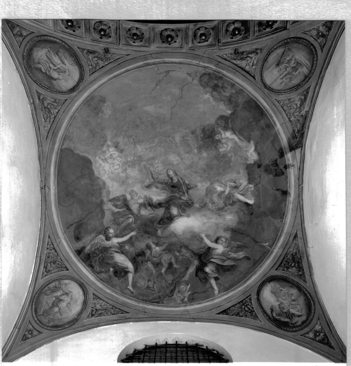 Pier Dandini - assunzione della Madonna, Firenze, attribuito